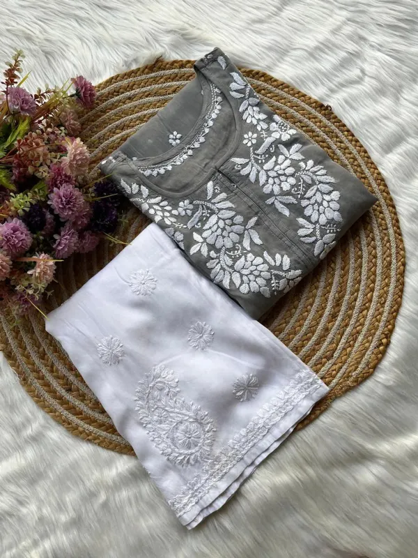 Grey_Kurta_Set_With_Plazzo_For_Women