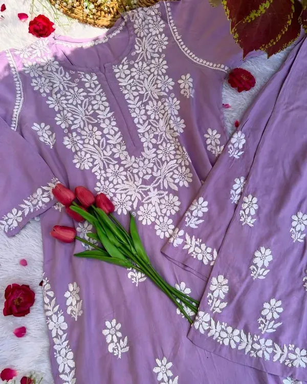 Light_Purple_Regular_Kurta_Set_For_Women