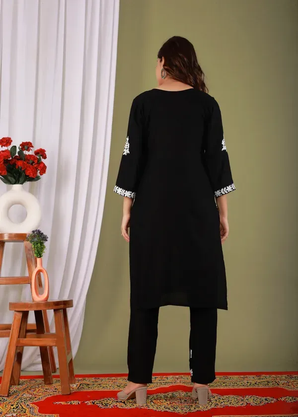 Black_Exclusive_Modal_Kurti_With_The_Plazzo_Chikankari_Fabric_For_Women