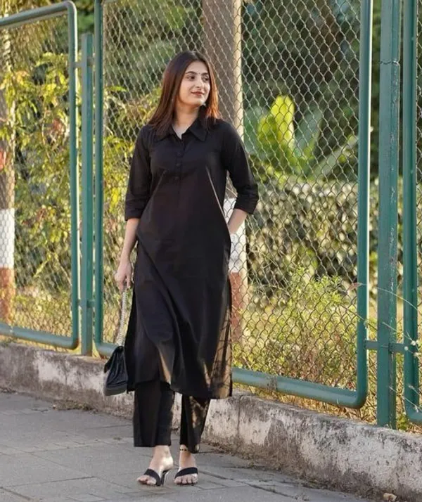 Black_Pant_Suit_Set_For_Women