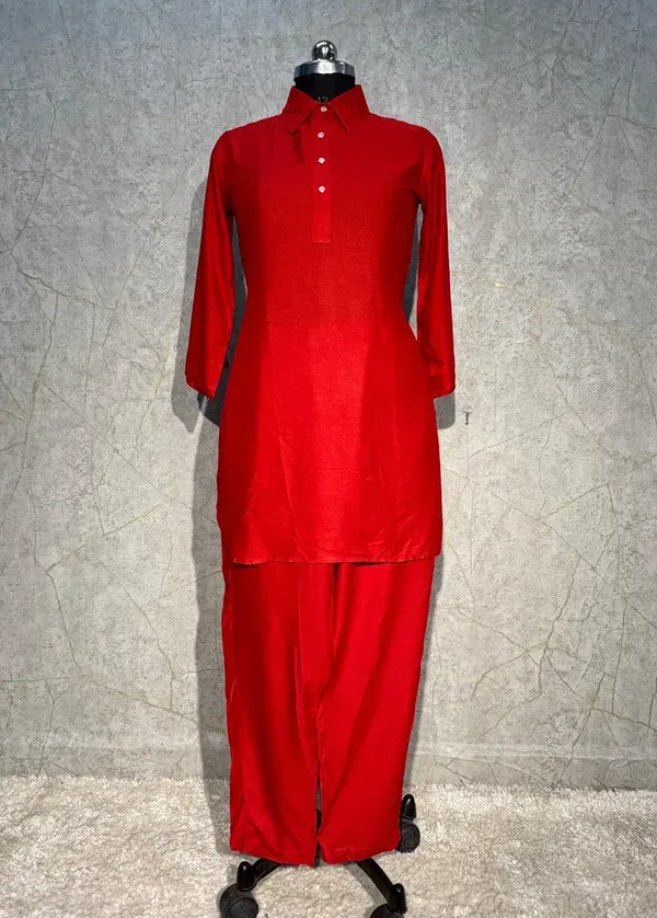 Red_Premium_Co_Ord_Set_For_Women