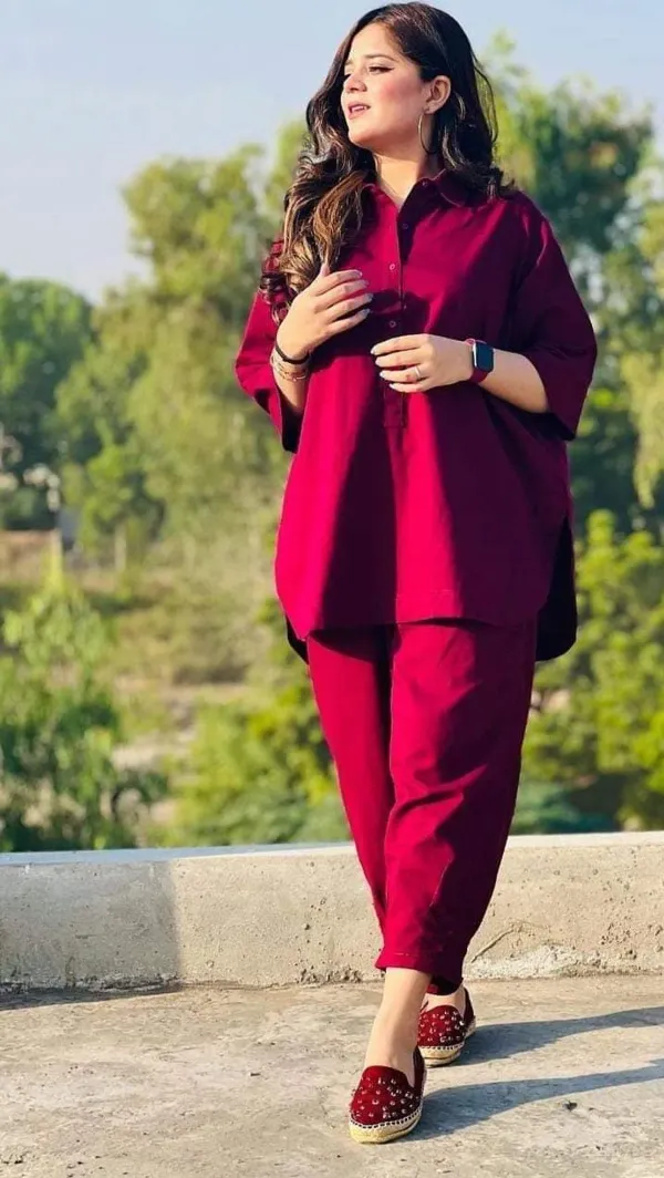 Red_Premium_Co_Ord_Set_For_Women