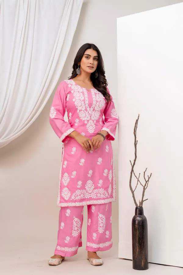 Pink_Trendy_Kurti_Set_For_Women