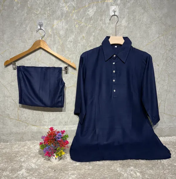 Blue_Premium_Co_Ord_Set_For_Women