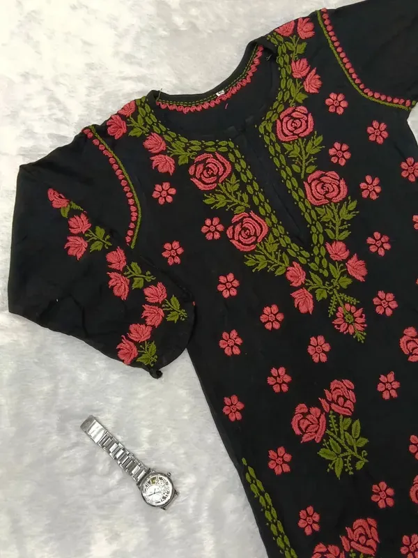 Black_Gajari_Festive_Special_Modal_Multi_Thread_Kurti