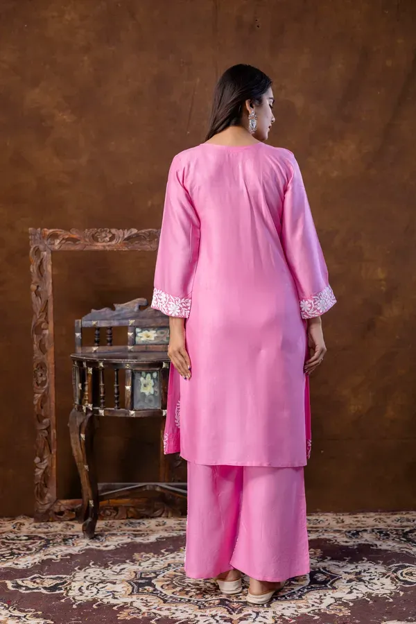 Pink_Women_S_Elegent_Kurti_Set_Kurti_Plazo_Set