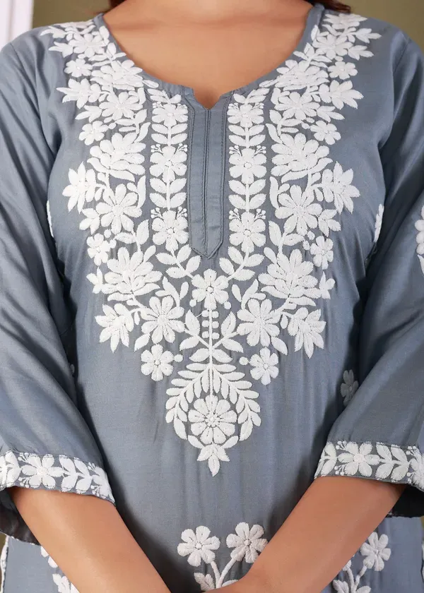 Grey_Primum_Modal_Kurta_For_Women