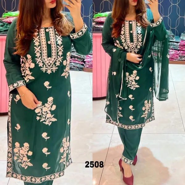 Green_Straight_Kurta_Pant_Dupatta_Set
