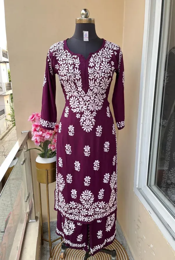 Wine_Premium_Reyon_Co_Ord_Set