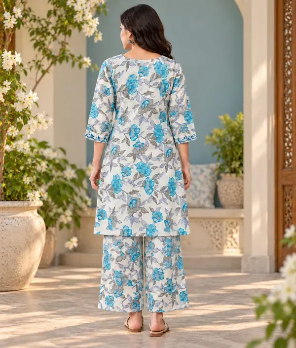 Firoji_Trending_Cotton_Printed_Kurta_Palazzo_Set