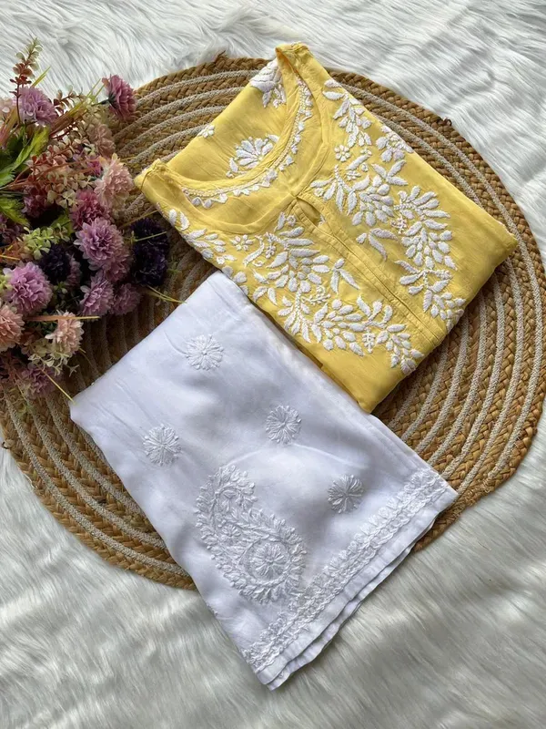 Lemon_Kurta_Set_With_Plazzo_For_Women