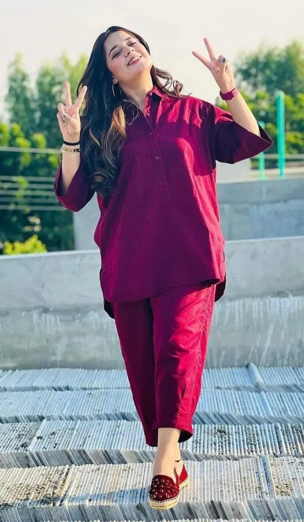 Maroon_Premium_Co_Ord_Set_For_Women