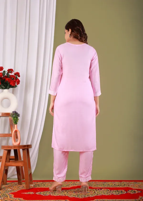 Baby_Pink_Rayon_Embroidered_Kurta_Pant_With_Dupatta_Set_For_Women