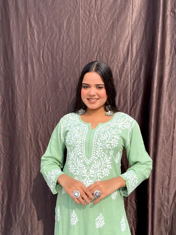 Pista_Chikankari_Straight_Kurta_Palazzo_Set_Readymade_For_Women