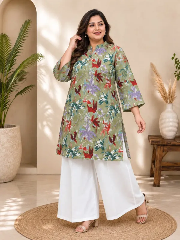 Green_Feastive_Special_Cotton_Print_Straight_Co_Ord_Set