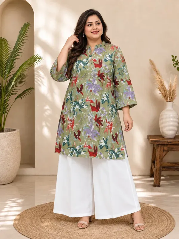 Green_Feastive_Special_Cotton_Print_Straight_Co_Ord_Set