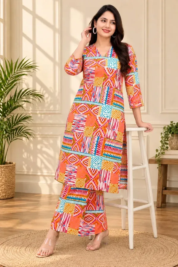 Multicolor_With_Printed_Casual_Co_Ords_Set
