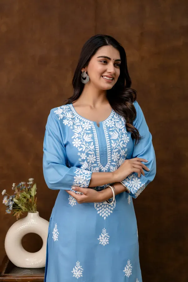 D_Sky_Women_S_Elegent_Kurti_Set_Kurti_Plazo_Set
