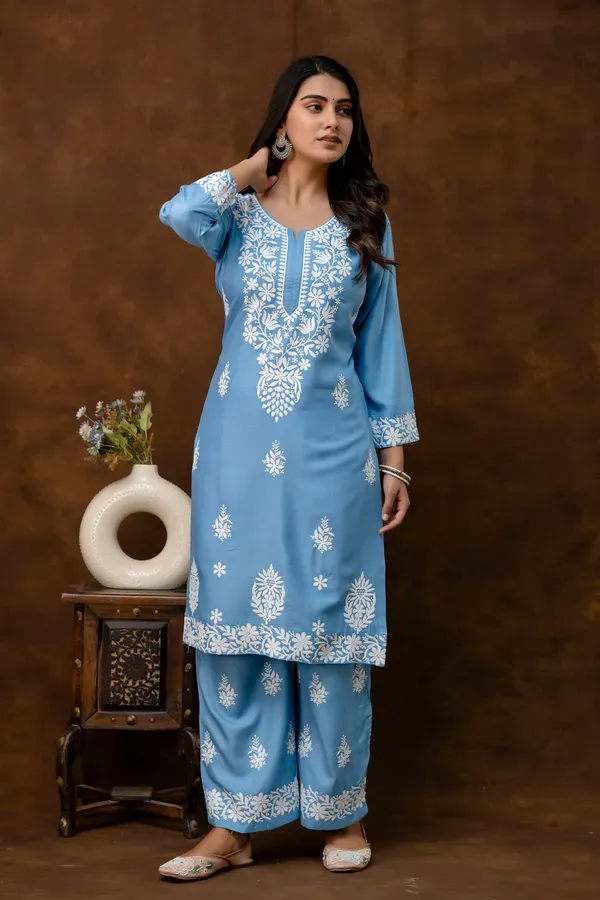 D_Sky_Women_S_Elegent_Kurti_Set_Kurti_Plazo_Set