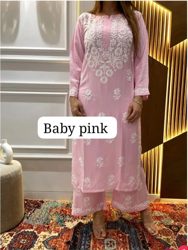 Baby_Pink_Regular_Kurta_Set_For_Women