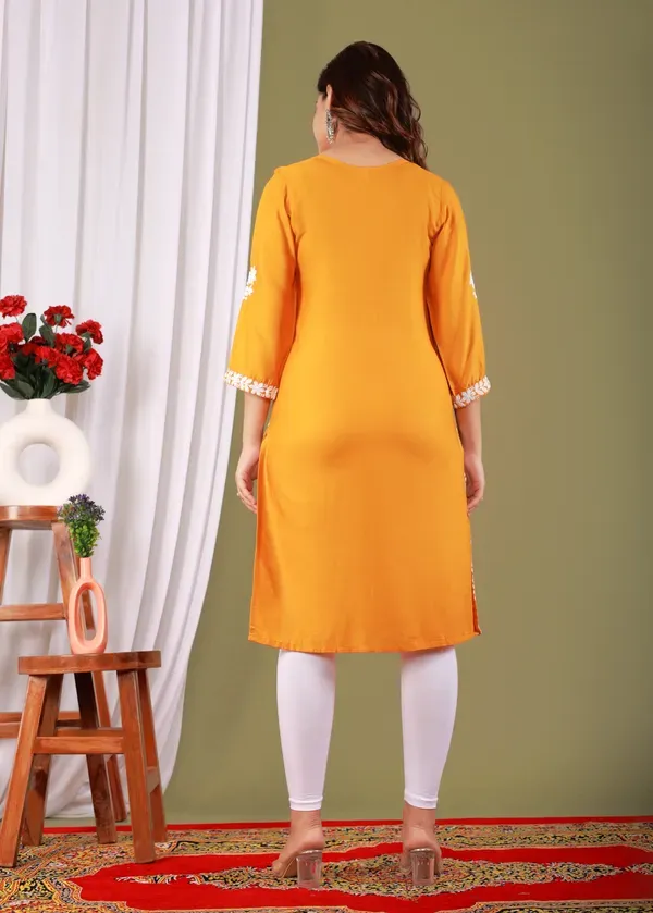 Yellow_Primum_Modal_Kurta_For_Women