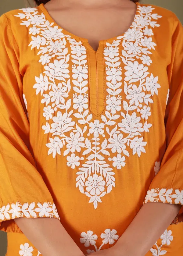 Yellow_Primum_Modal_Kurta_For_Women