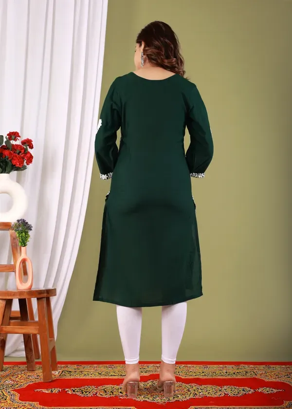 Green_Primum_Modal_Kurta_For_Women