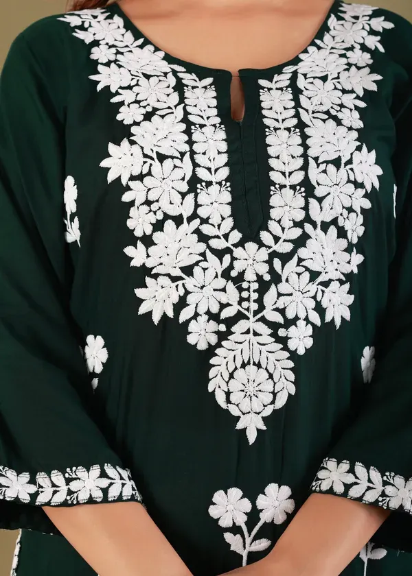 Green_Primum_Modal_Kurta_For_Women