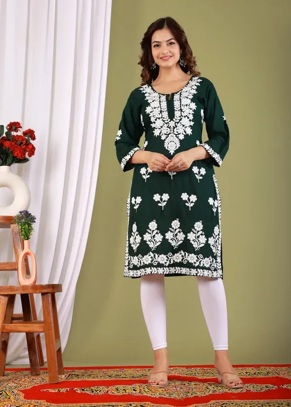 Green_Primum_Modal_Kurta_For_Women