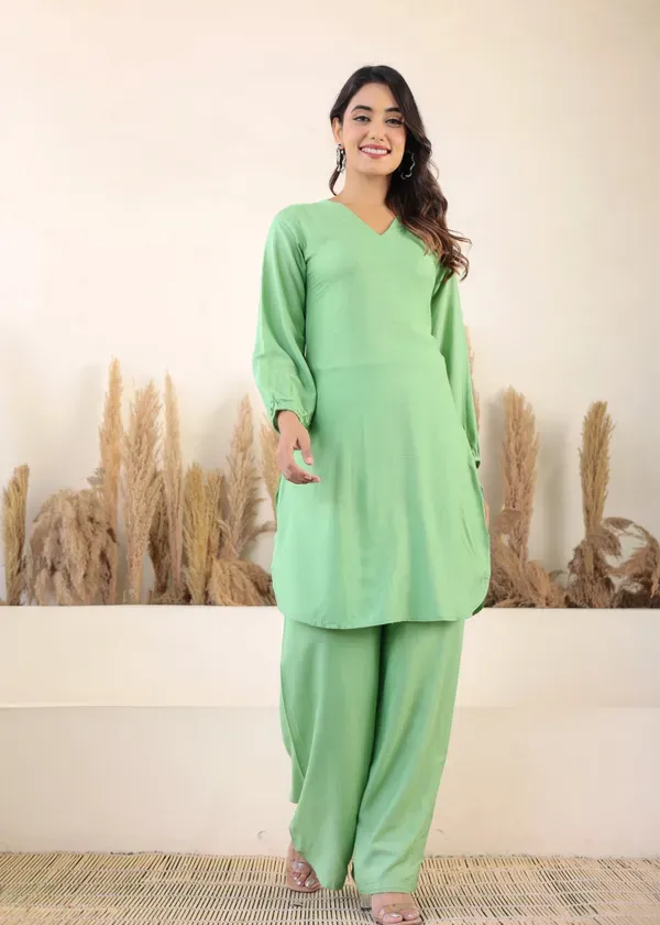 Pista_Rayon_Chikankari_Kurta_Palazzo_Set_For_Women