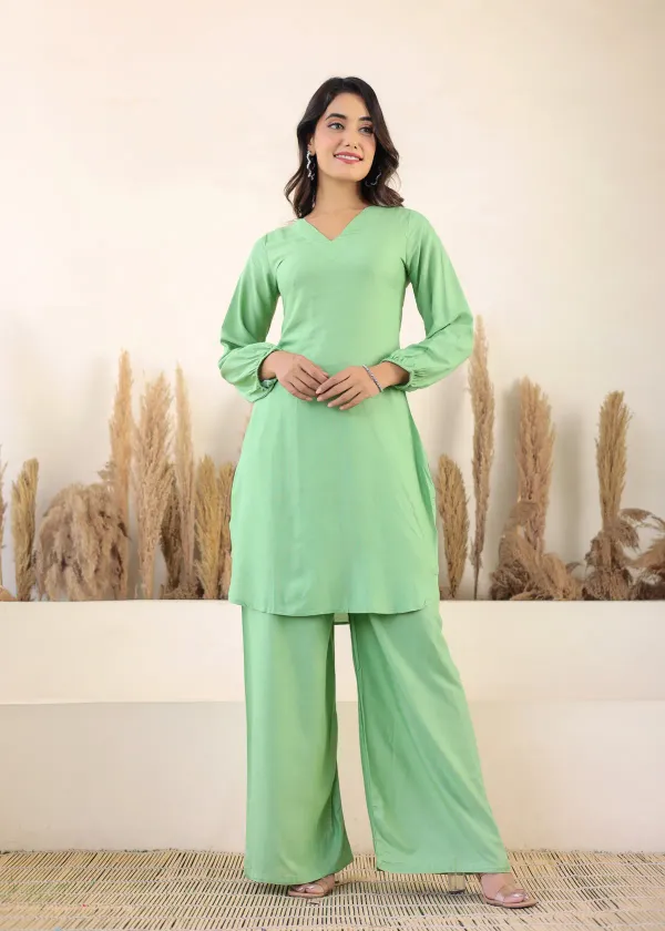 Pista_Rayon_Chikankari_Kurta_Palazzo_Set_For_Women