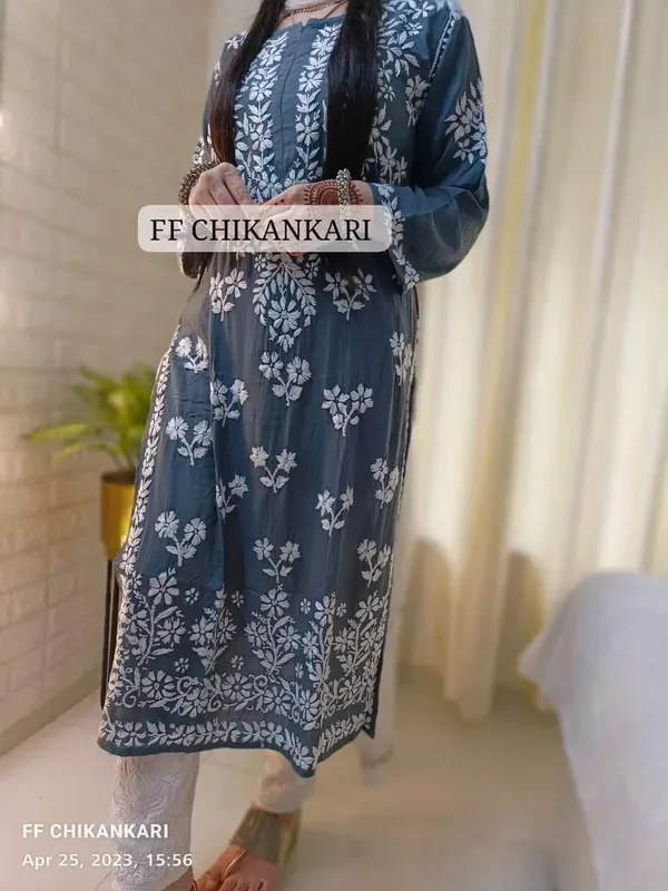 Grey_Womens_Indian_Model_Kurti_Beautiful_Work_Entice_Wear