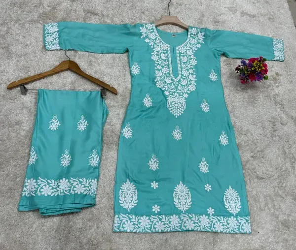 Pool_Chikankari_Straight_Kurta_Palazzo_Set_Readymade_For_Women
