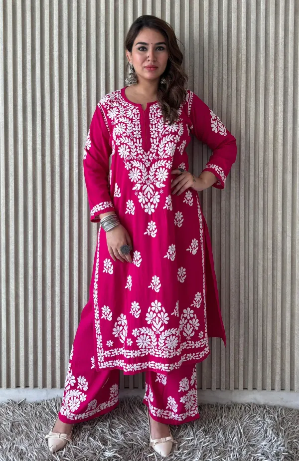D_Pink_Chikankari_Premium_Beautiful_Designer_Heavy_Work_Modal_Kurti_And_Pla