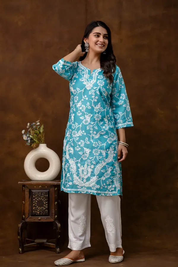 Rama_Women_S_Cotton_Blend_Chikankari_Embroidered_Straight_Kurta_Set