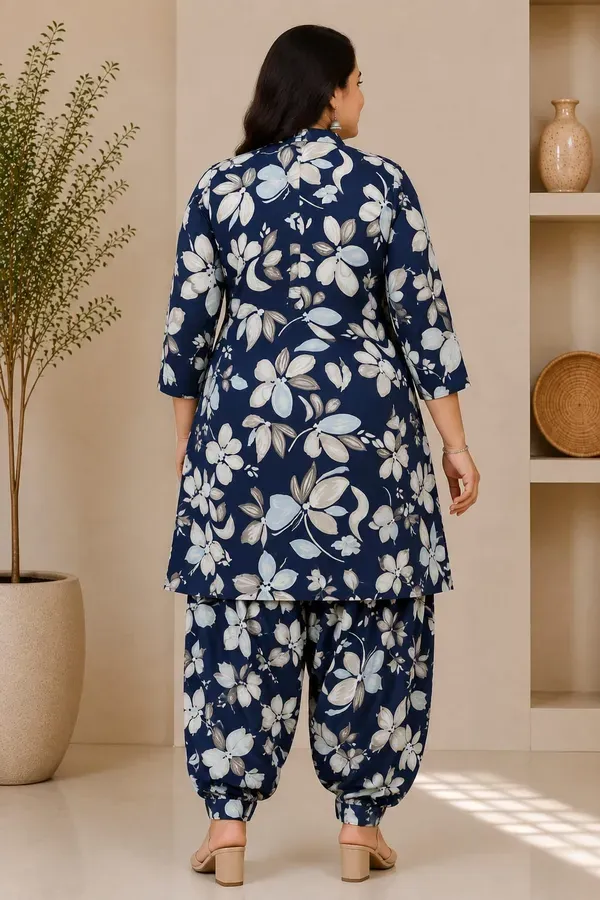 Blue_Cotton_Afgani_Co_Ord_Set