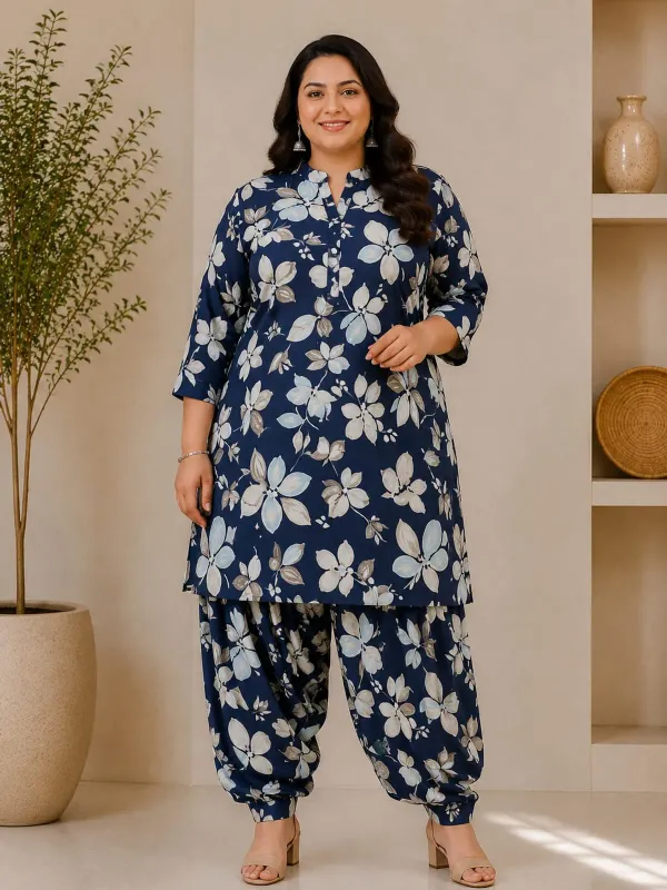 Blue_Cotton_Afgani_Co_Ord_Set