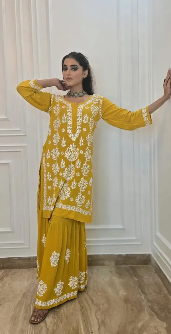 Yellow_New_Launch_Kurta_Garara_Set