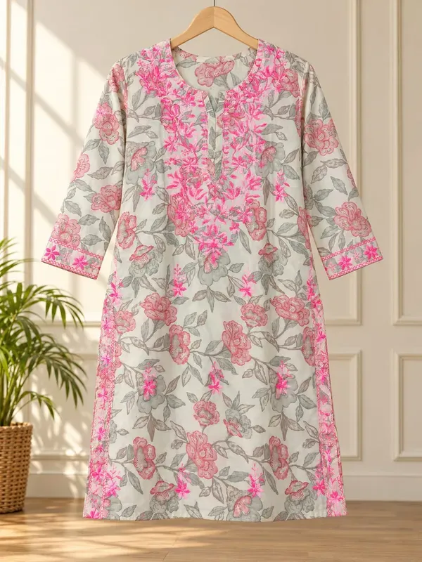 Pink_Premium_Cotton_Printed_Kurta_Palazzo_Set