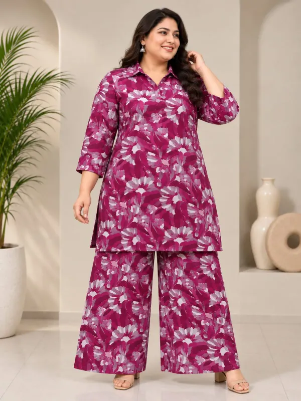 Purple_Beautiful_Cotton_Printed_Co_Ord_Set