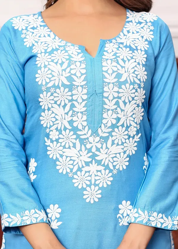 D_Sky_New_Colours_In_Our_Best_Seller_Chikankari_Plazzo_Set