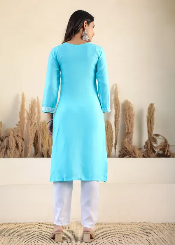 Firoji_Rayon_Chikankari_Kurti_With_Dupatta_And_Bottom_Wear_3_Piece_Set_For_Women