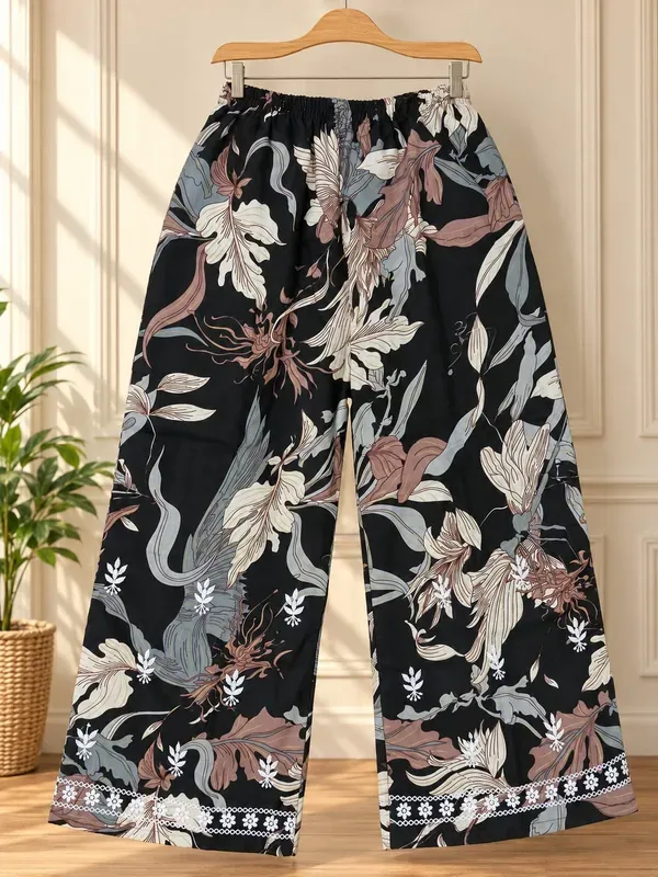 Black_Cotton_Printed_Chikankari_Work_Kurti_Set