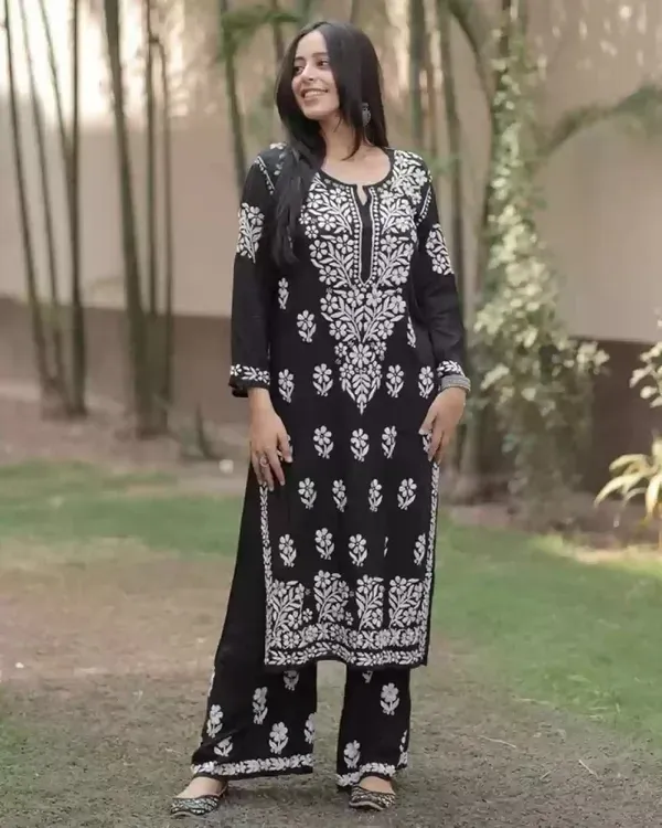 Black_New_Trending_Kurta_Set