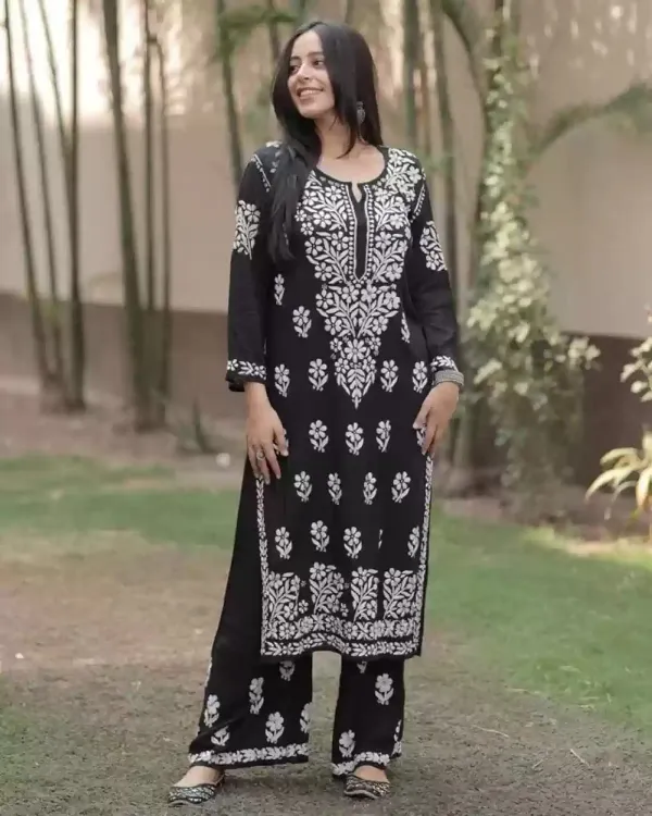 Black_New_Trending_Kurta_Set