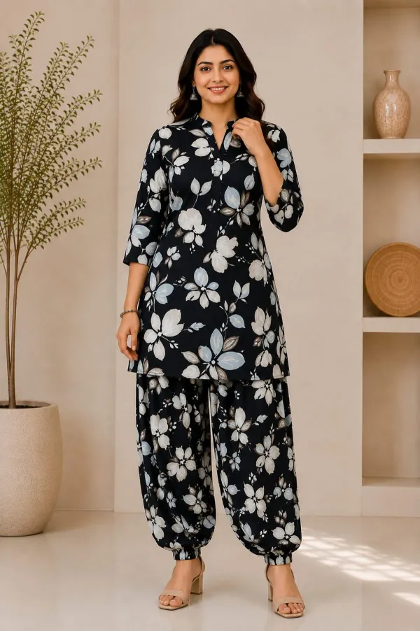 Black_Buy_Cotton_Afgani_Co_Ord_Set