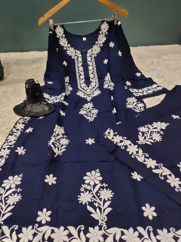 Blue_Modal_Two_Piece_Set_For_Women