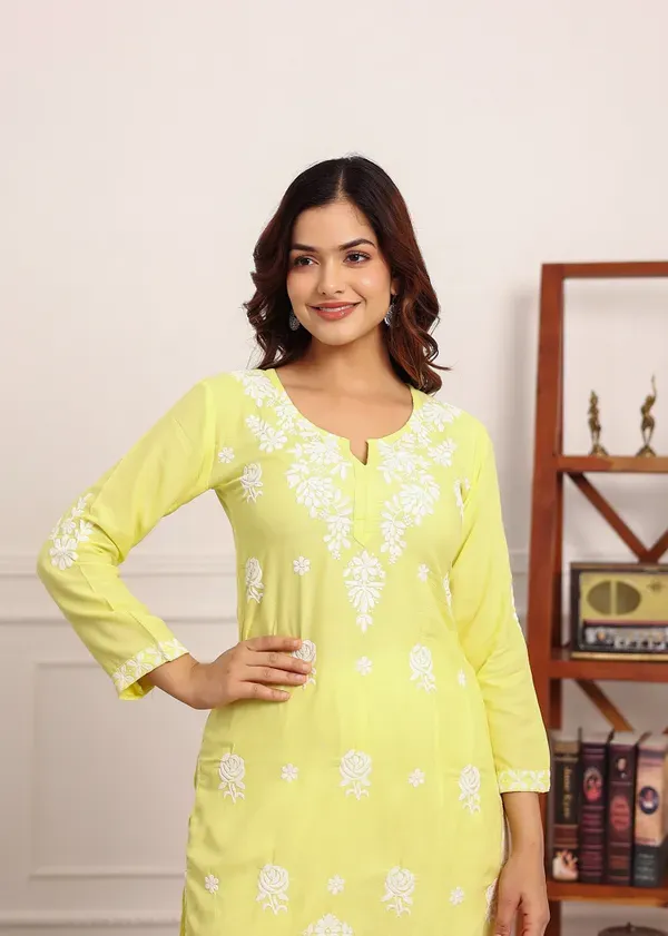 Lemon_Ladies_Kurti_Set_Buy_Ladies_Kurti_Set_Online_In_India