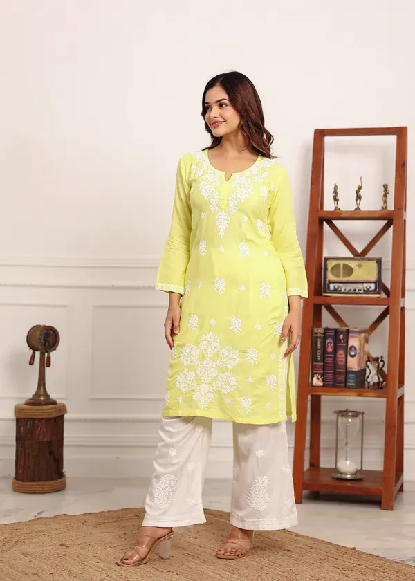 Lemon_Ladies_Kurti_Set_Buy_Ladies_Kurti_Set_Online_In_India