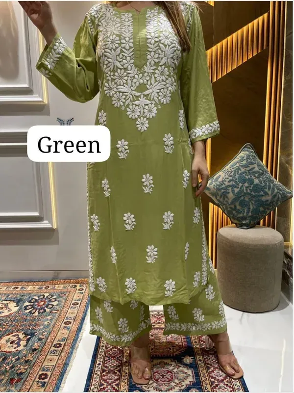 Mehndi_Regular_Kurta_Set_For_Women